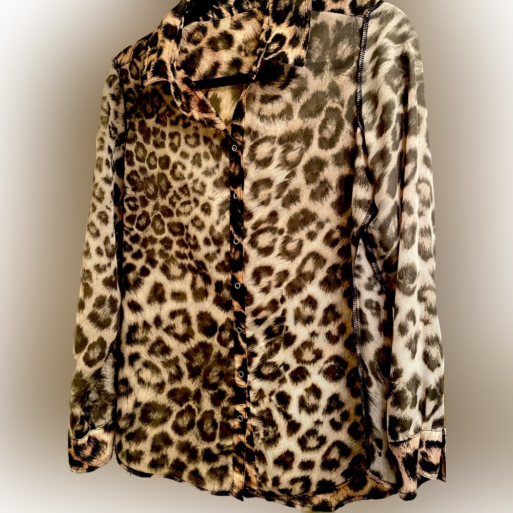 Snap front, long sleeve